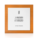 Quadro Decorativo "A gratidão..."
