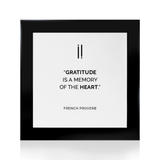 Quadro Decorativo "A gratidão..."