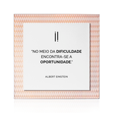 Quadro Decorativo "No meio da dificuldade..."