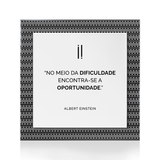 Quadro Decorativo "No meio da dificuldade..."