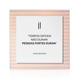 Quadro Decorativo "Tempos difíceis não duram..."