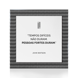 Quadro Decorativo "Tempos difíceis não duram..."