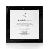 Quadro decorativo Signos Zodiaco Aquário