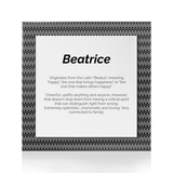 Quadro Significado do Nome Beatriz