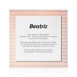 Quadro Significado do Nome Beatriz