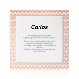Quadro Significado do Nome Carlos