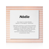 Quadro Significado do Nome Nádia