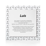 Quadro Significado do Nome Luís