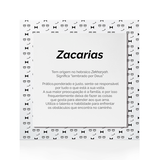 Quadro Significado do Nome Zacarias