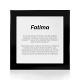 Quadro Significado do Nome Fátima