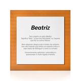 Quadro Significado do Nome Beatriz