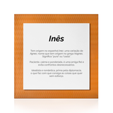 Quadro Significado do Nome Inês