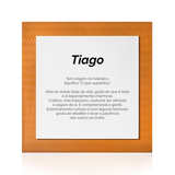 Quadro Significado do Nome Tiago
