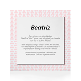 Quadro Significado do Nome Beatriz