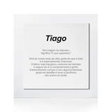 Quadro Significado do Nome Tiago