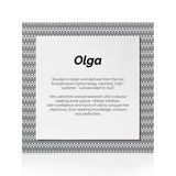 Quadro Significado do Nome Olga