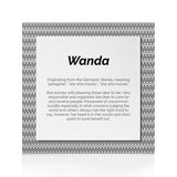 Quadro Significado do Nome Vanda