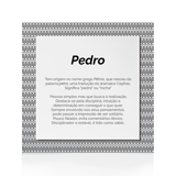 Quadro Significado do Nome Pedro