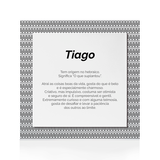 Quadro Significado do Nome Tiago