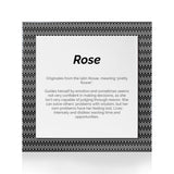 Quadro Significado do Nome Rosa