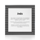 Quadro Significado do Nome Inês