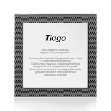 Quadro Significado do Nome Tiago