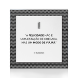 Quadro Decorativo "A felicidade não é..."