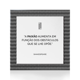 Quadro Decorativo "A paixão aumenta..."