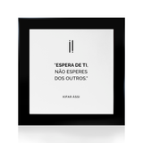 Quadro Decorativo "Espera de ti..."