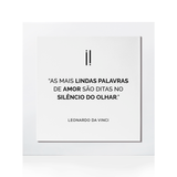 Quadro Decorativo "As Mais Lindas Palavras..."
