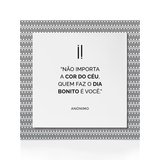 Quadro Decorativo "Não importa a cor do céu..."