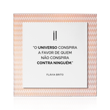 Quadro Decorativo "O universo conspira..."
