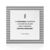 Quadro Decorativo "O universo conspira..."