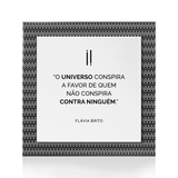 Quadro Decorativo "O universo conspira..."