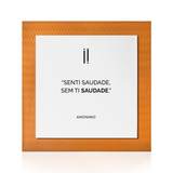 Quadro Decorativo "Senti saudade..."