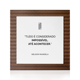 Quadro Decorativo "Tudo é considerado impossível..."