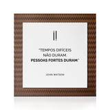 Quadro Decorativo "Tempos difíceis não duram..."