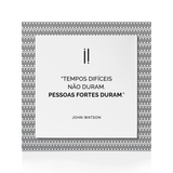 Quadro Decorativo "Tempos difíceis não duram..."