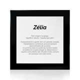 Quadro Significado do Nome Zélia