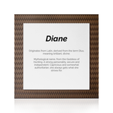 Quadro Significado do Nome Diana