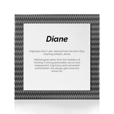 Quadro Significado do Nome Diana
