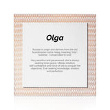 Quadro Significado do Nome Olga