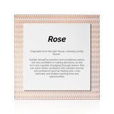 Quadro Significado do Nome Rosa