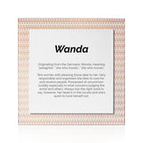 Quadro Significado do Nome Vanda