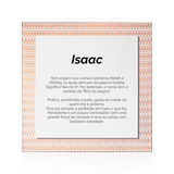 Quadro Significado do Nome Isaac