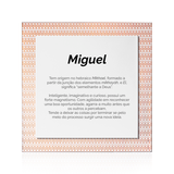 Quadro Significado do Nome Miguel
