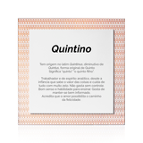 Quadro Significado do Nome Quintino