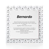 Quadro Significado do Nome Bernardo