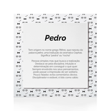 Quadro Significado do Nome Pedro