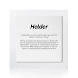 Quadro Significado do Nome Hélder